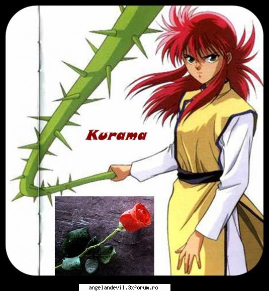 Kurama - A,da.Am uitat poze cu el - Yu Yu Hakusho