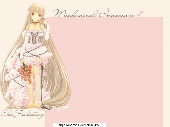 chii - ~anime girl~ - Chobits